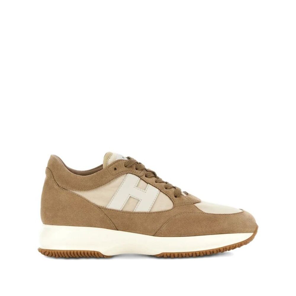 Hogan Interactive Suede And Fabric Sneakers Women